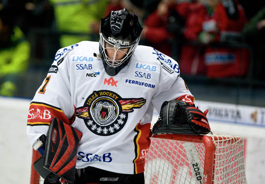 Anders Nilsson, Målvakt Luleå fick debutera och hålla