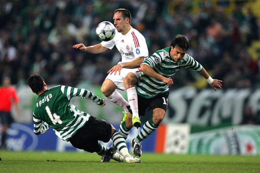 Fotboll, Champions League, Sporting Lissabon - Bayern