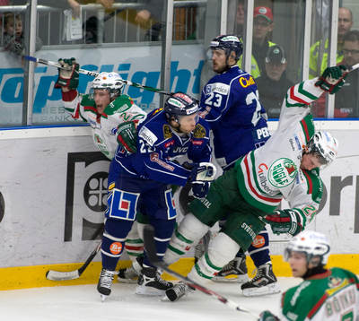 Cam Abbott, Chris Abbott, Rögle och Mattias Carlsson,