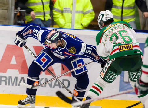 Mikael Håkansson, Linköping och Jakob Johansson, Rögle