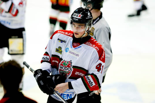 Victor Hedman, Modo i sin sista match i Elitserien på