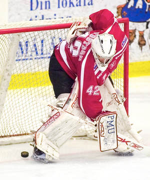 Petter Sandström, målvakt, Troja