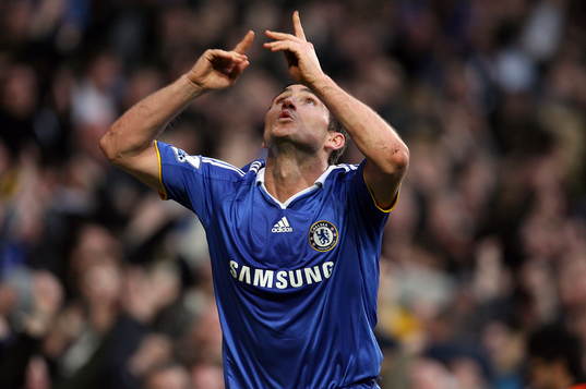 Frank Lampard, Chelsea (Jubel)