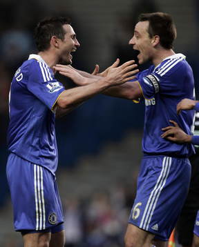Frank Lampard och John Terry, Chelsea (Jubel)