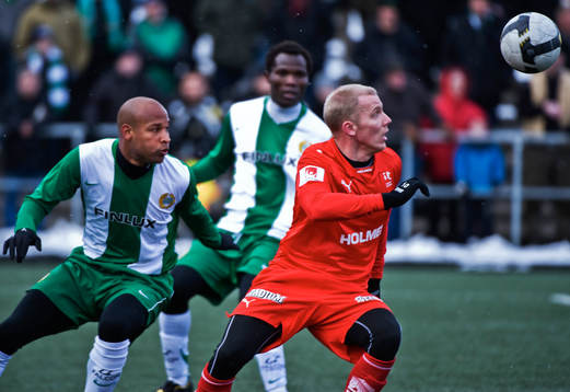 Christian Traoré, Hammarby och Gunnar Thor Gunnarsson,