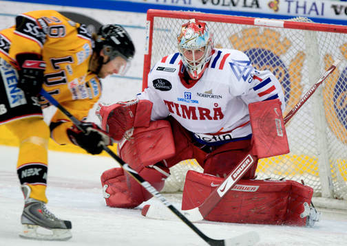 Magnus Åkerlund, Målvakt, Timrå och Mats Lavander, Luleå