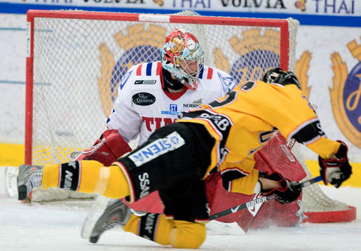 Magnus Åkerlund, Målvakt, Timrå och Mats Lavander, Luleå