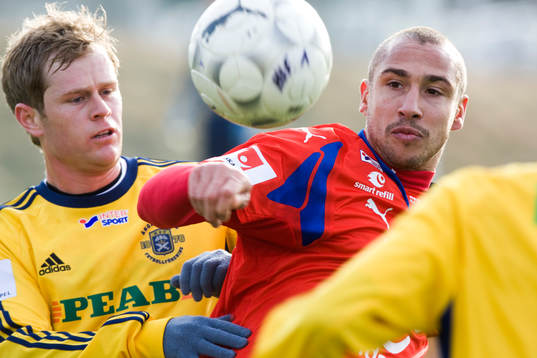 Jonas Nilsson, Ängelholm och Henrik Larsson, Helsingborg