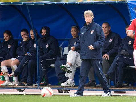 Pia Sundhage, tränare, USA