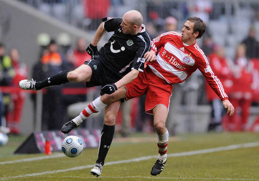 Jiri Stajner och Philipp Lahm