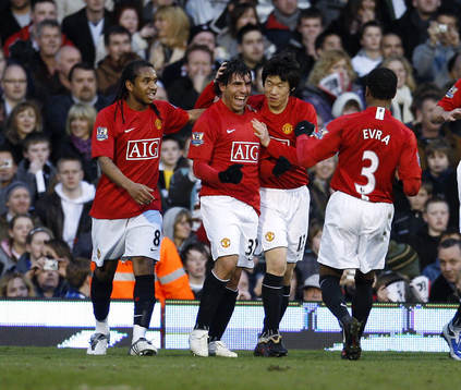 Carlos Tevez, Manchester United, glädje, jubel