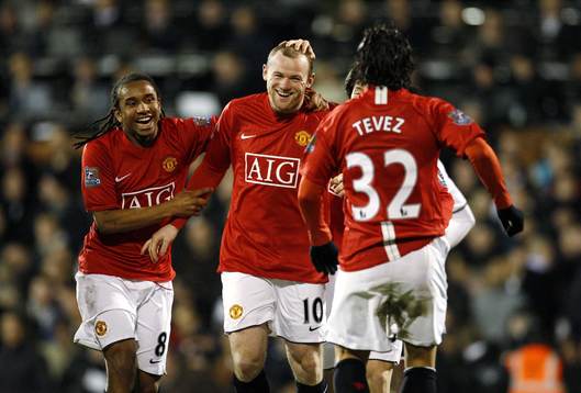Wayne Rooney, Manchester United, glädje, jubel