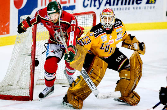 Magnus Kahnberg, Frölunda, Mattias Modig, målvakt, Luleå