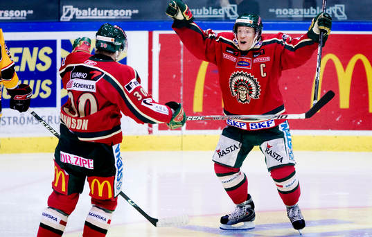 Jonas Johnson, Niklas Andersson, Frölunda jubel