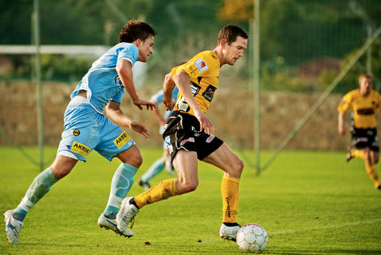 Martin Ericsson, Elfsborg, springer ifrån en försvarare