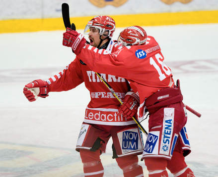 Pär Styf,  jubel