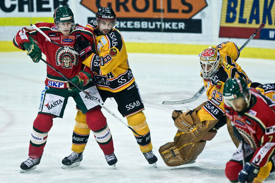 Jonas Johnson, Frölunda. Johan Ejdepalm, Mattias Modig,