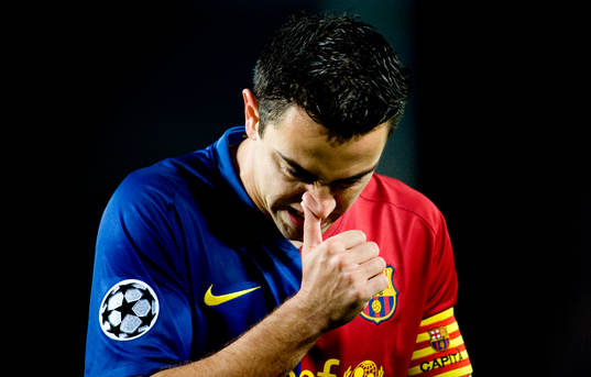 Xavi Hernandez, Barcelona snyter sig