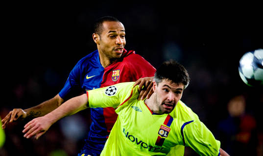 Thierry Henry, Barcelona, Jeremy Toulalan, Lyon