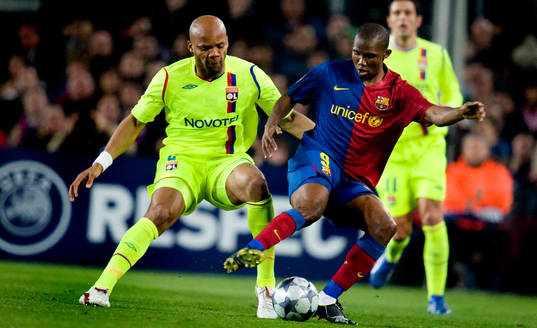 Jean-Alain Boumsong, Lyon, Samuel Eto, Barcelona
