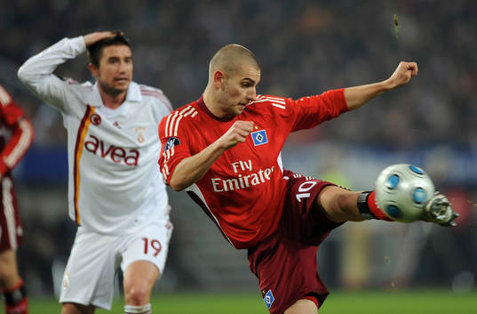 Harry Kewell, Galatasaray och Mladen Petric, Hamburg