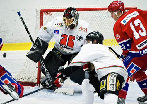Bengt Höglund. målvakt, Örebro och Fredric Andersson,