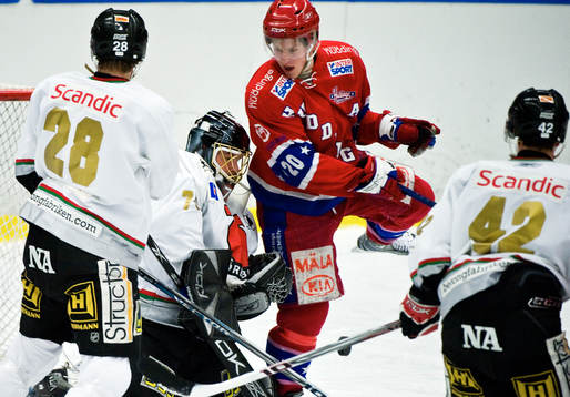 Bengt Höglund, målvakt, Örebro och Victor Ahlström,