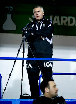 Teddy Olausson, tränare filmade matchen