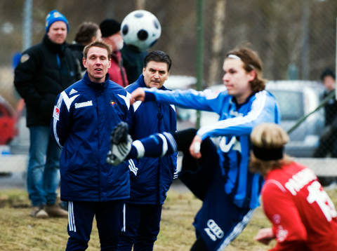 Zoran Lukic, tränare, och Andree Jeglertz, tränare,