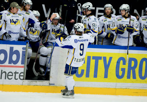 Mattias Tedenby, HV71 jubel