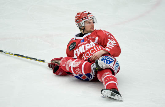 Timrås Mikko Lehtonen skridsko gick sönder just innan 2-3