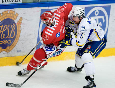 Fredrik Hynning, Timrå och Mikko Luoma, HV71