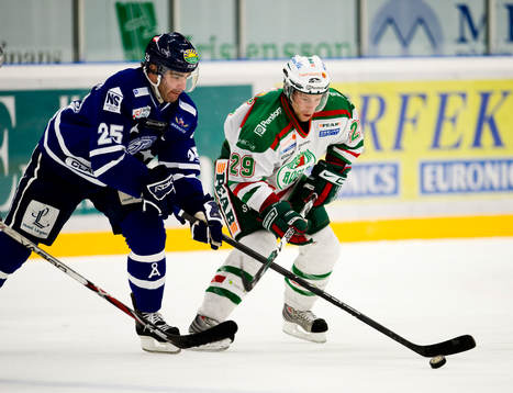 Mathias Johansson, Leksand och Chris Abbott, Rögle