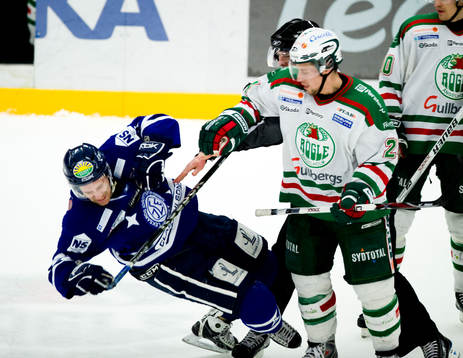 Johan Eneqvist, Leksand och Cam Abbott, Rögle