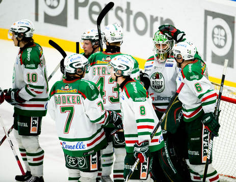 Cristopher Nihlstorp, målvakt, Rögle, jubel