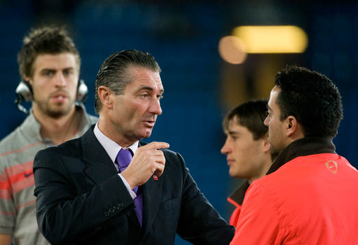 Fotboll, spansk, La Liga, Almeria - Barcelona