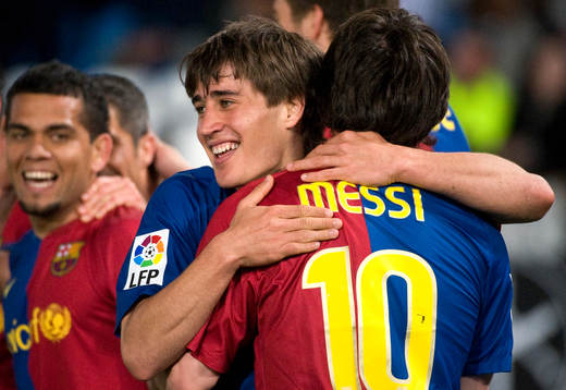 Bojan kramar om Messi. Jubel, glädje, kram