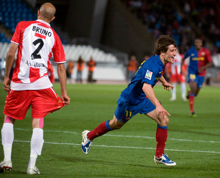 Bojan, Barcelona, jubel