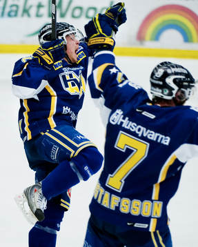 Mattias Tedenby, HV71, jubel