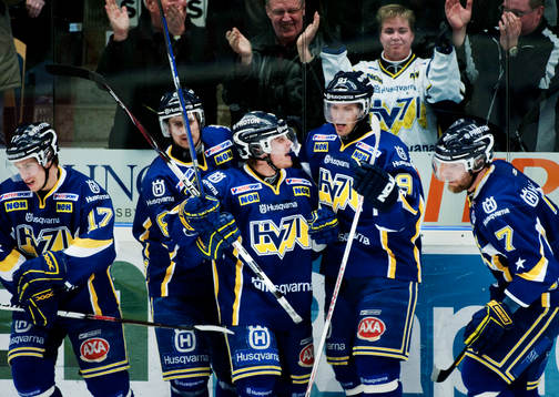 Mattias Tedenby, HV71, (mitten) jubel