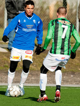 Fisnik Shala, Trelleborg och Jonas Lundén, Gais
