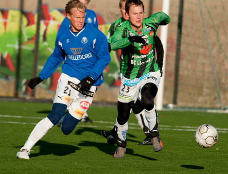 Magnus Andersson, Trelleborg och Eyjolfur Hedinsson, Gais
