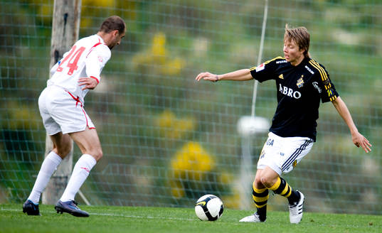 Fotboll, träningsmatch, AIK - Alania (Ryssland)