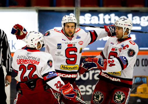 Dragan Umicevic, Södertälje, jubel med Stefan Bemström