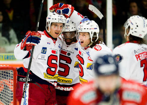 Linus Videll, Yared Hagos och Stefan Pettersson,