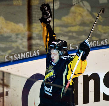 Jonas Westerling, AIK gjorde 5-1. Jubel