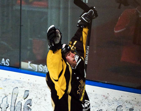 Henrik Eriksson, AIK, jubel