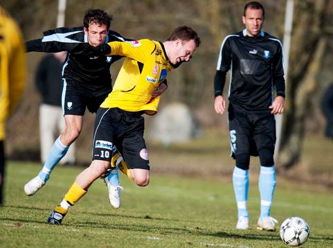 Marcus Ekenberg Mjällby och Miljan Mutavdizic, Malmö och