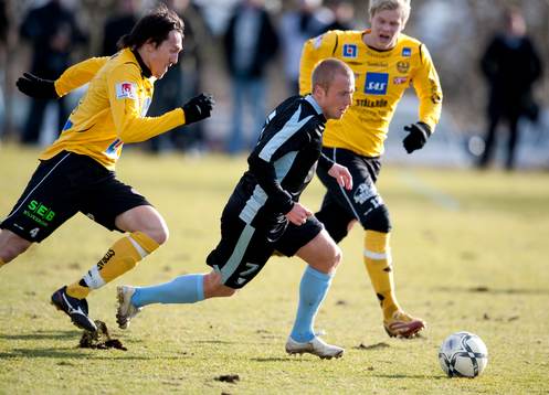 Daniel Larsson, Malmö och Daniel Ivanovski, Mjällby