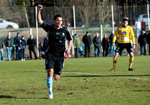Guillermo Molins, Malmö, jubel och Mattias Asper, målvakt